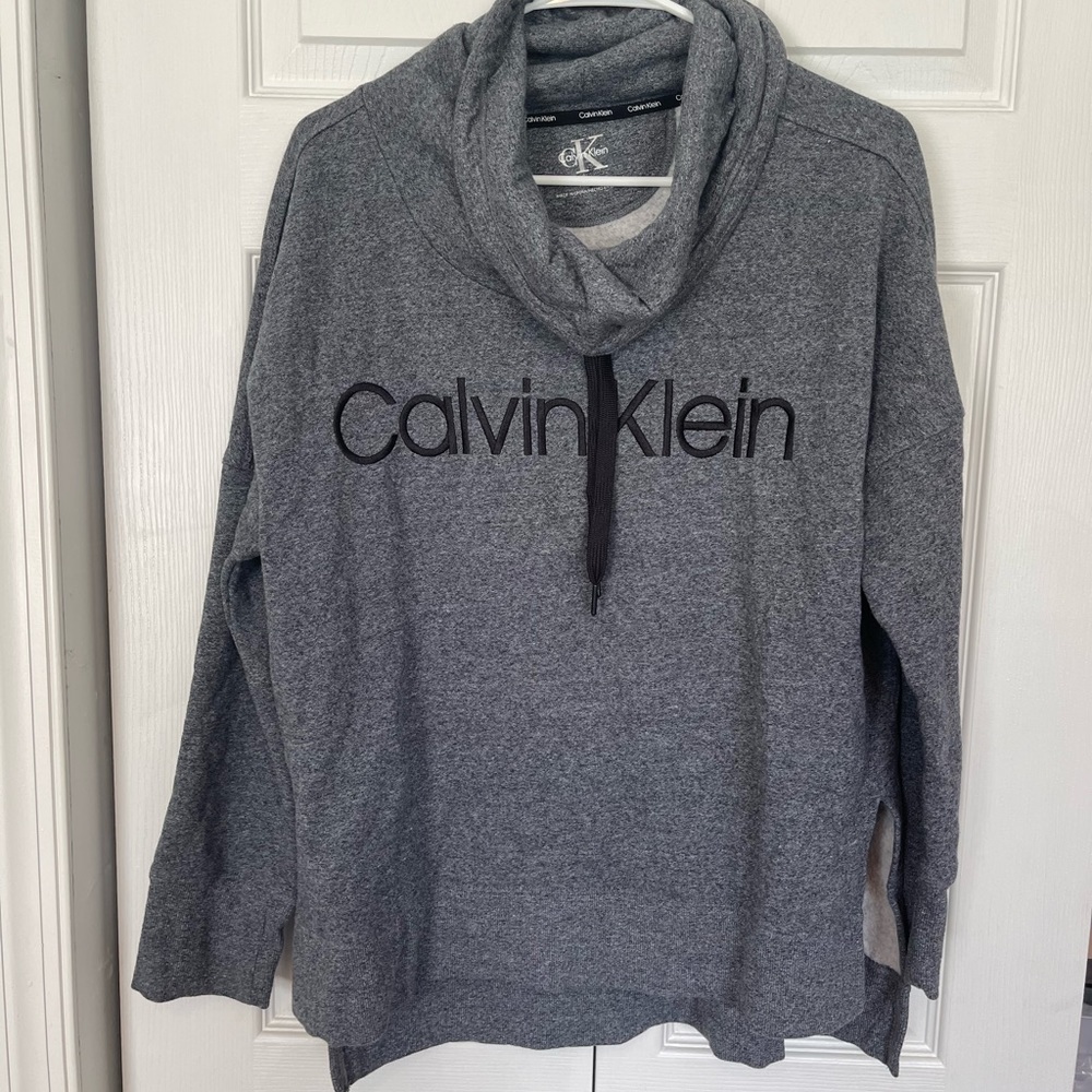 Cowl neck pull over